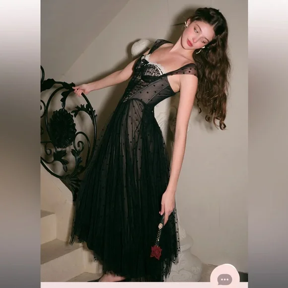 Dream Harbor Midnight Dress - Picture 10 of 11